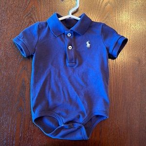 Ralph Lauren polo style onesie